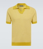 Frescobol Carioca Rino cotton and silk polo shirt