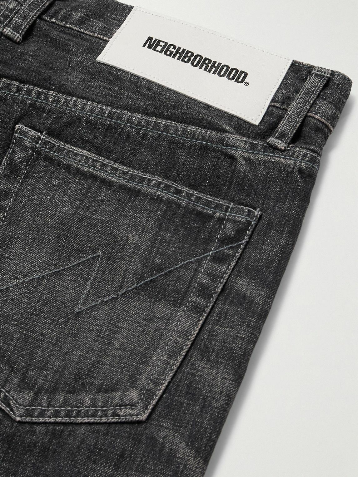 Neighborhood - DP Basic Straight-Leg Selvedge Jeans - Black