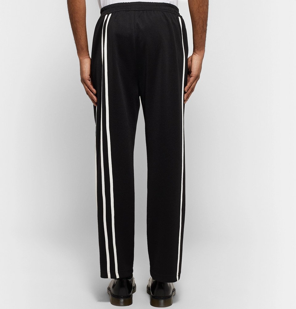 Helmut Lang - Striped Tech-Jersey Sweatpants - Men - Black Helmut Lang