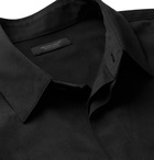 Undercover - Cotton and Tencel-Blend Twill Shirt - Black