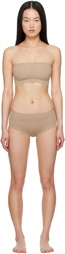 ALAÏA Beige Second Skin Bra & Briefs Set