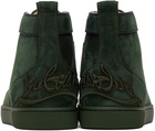 Christian Louboutin Green Fun Louis Sneakers