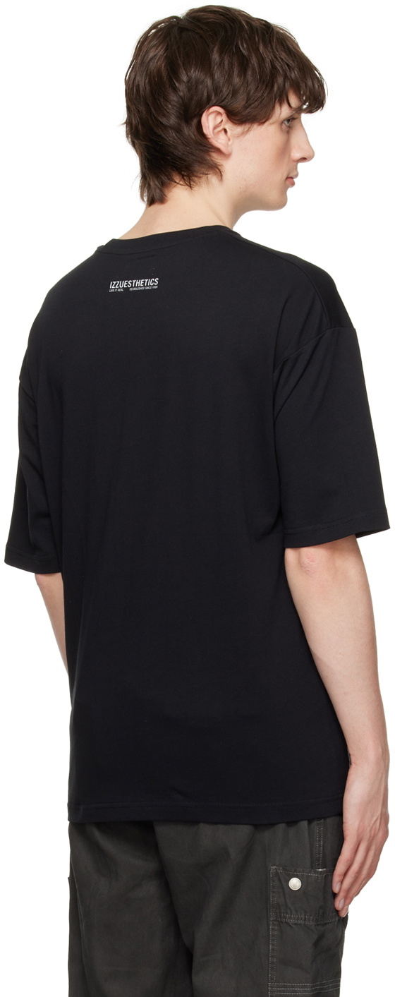 Izzue Black Pocket T-Shirt Izzue