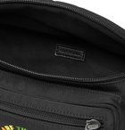 Balenciaga - Embroidered Canvas Belt Bag - Men - Black