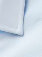 Emma Willis - Blue Double-Cuff Cotton Shirt - Blue