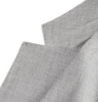 Hugo Boss - Nolvay Slim-Fit Melangé Woven Suit Jacket - Gray