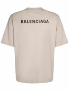 BALENCIAGA - Vintage Effect Cotton Jersey T-shirt