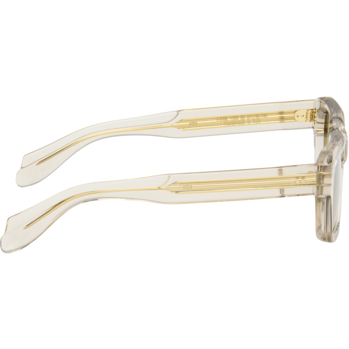 Cutler and Gross Beige 1432 Square Sunglasses