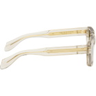 Cutler and Gross Beige 1432 Square Sunglasses