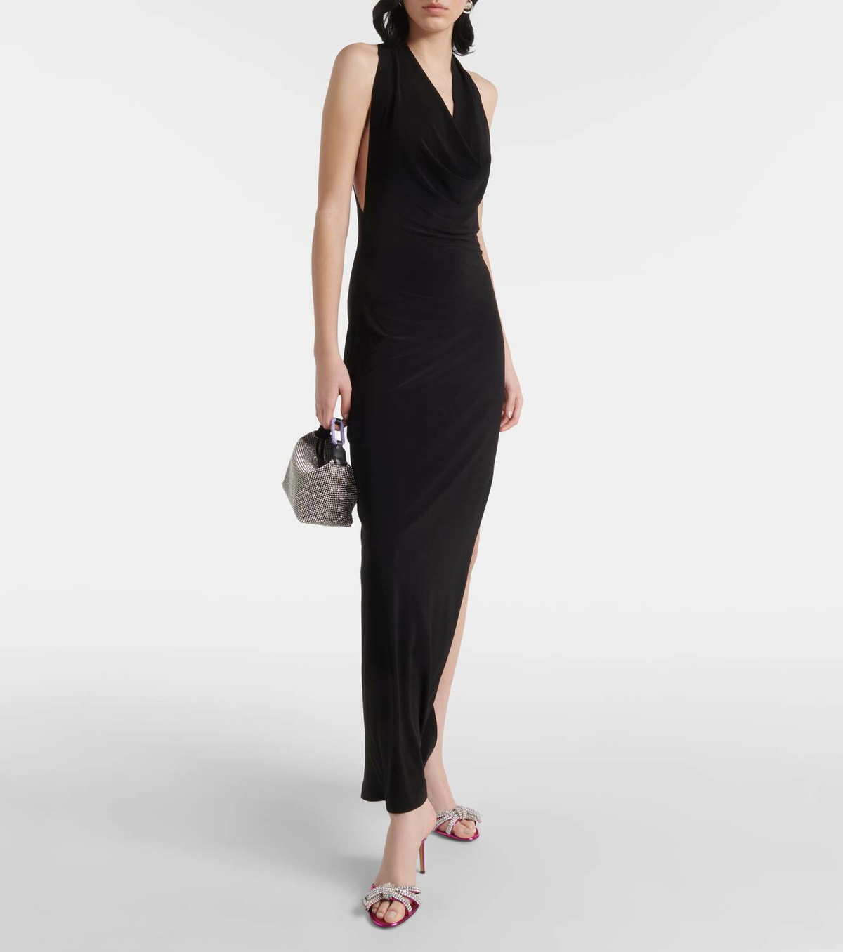 Alexandre Vauthier Shooting embellished mules