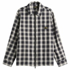 Stan Ray Men's Zip Shirt in Black Check