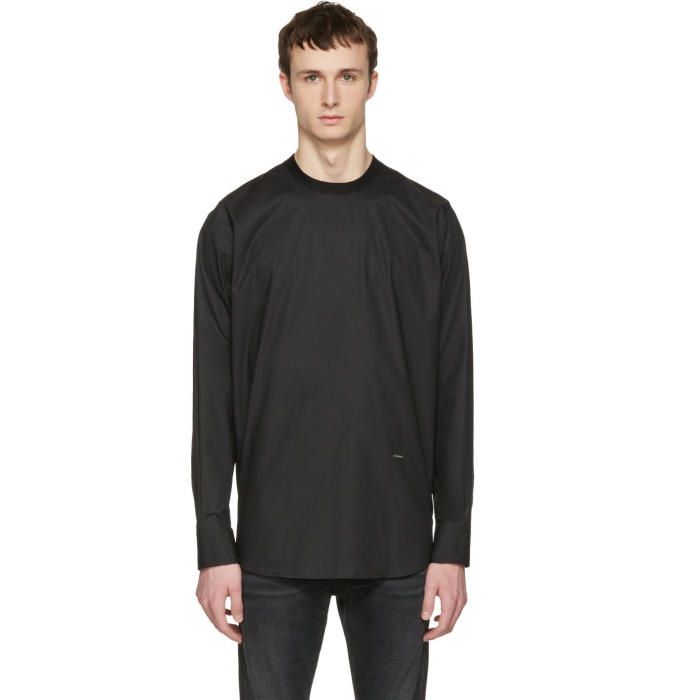 Photo: Dsquared2 Black Poplin Shirt