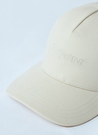 Saint Laurent Logo Embroidery Baseball Cap
