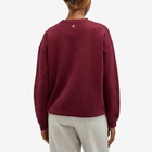 4th & Reckless Women's Charli Logo Sweatshirt in Burgundy