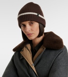 Brunello Cucinelli Monili ribbed-knit cashmere beanie