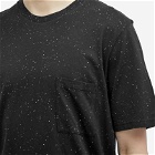 Folk Men's Pocket Nep Assembly T-Shirt in Soft Black
