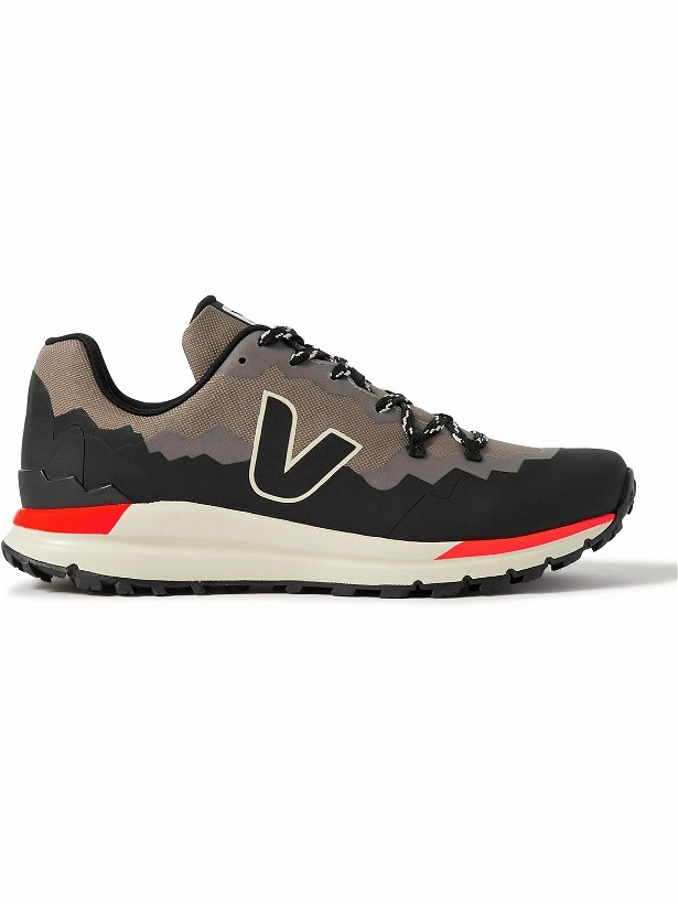 Photo: Veja - Fitzroy Rubber-Trimmed Trek-Shell Sneakers - Brown