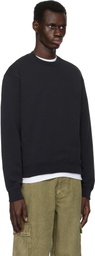 John Elliott Black Beach Crew 2 Sweatshirt
