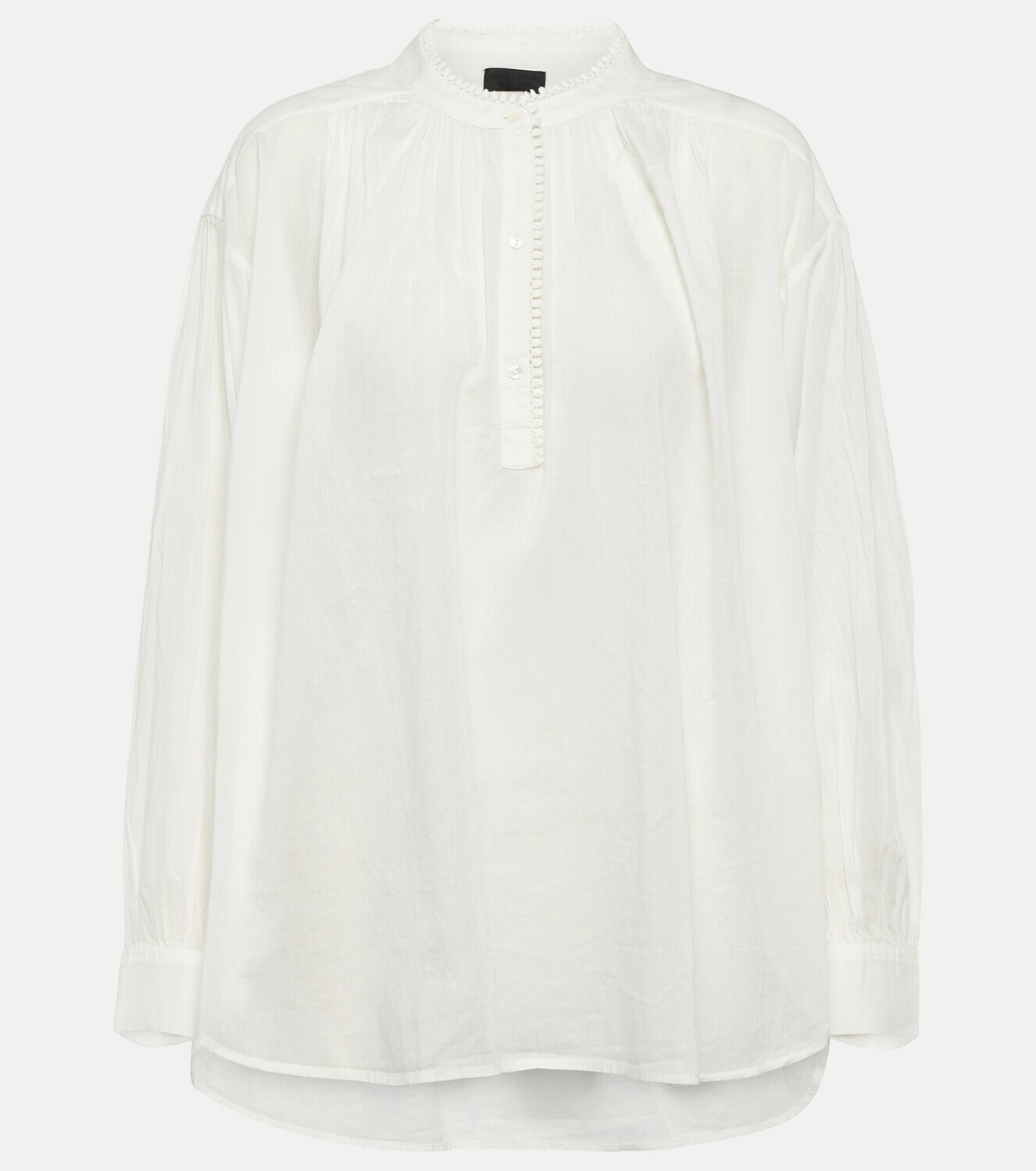 Nili Lotan Marcel oversized cotton voile top