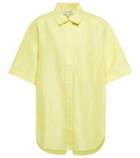 Lee Mathews Sparrow linen-blend shirt