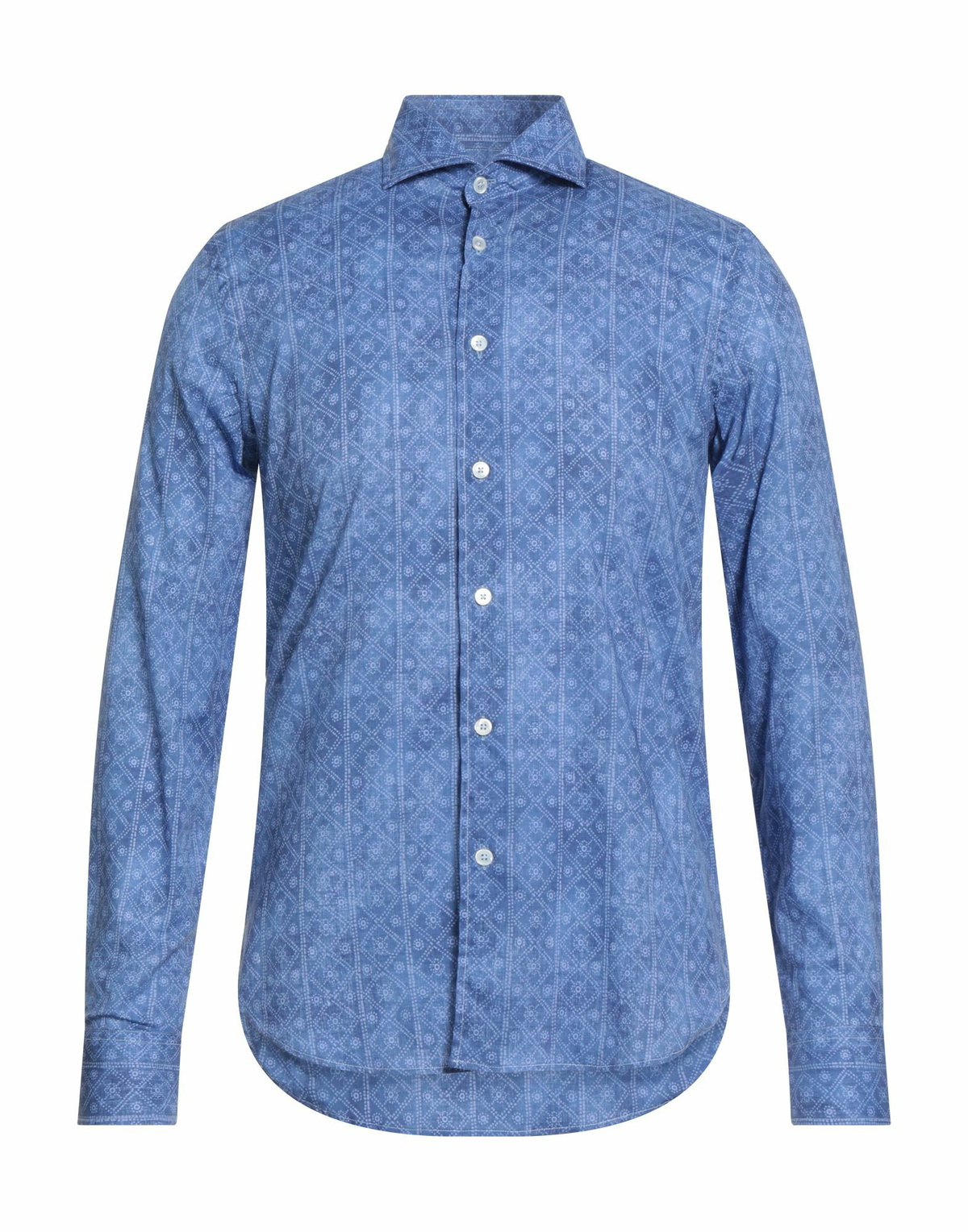 Fedeli Mens Shirt in Blue