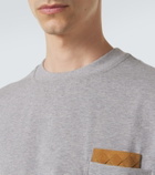 Bottega Veneta Intrecciato cotton-blend jersey T-shirt