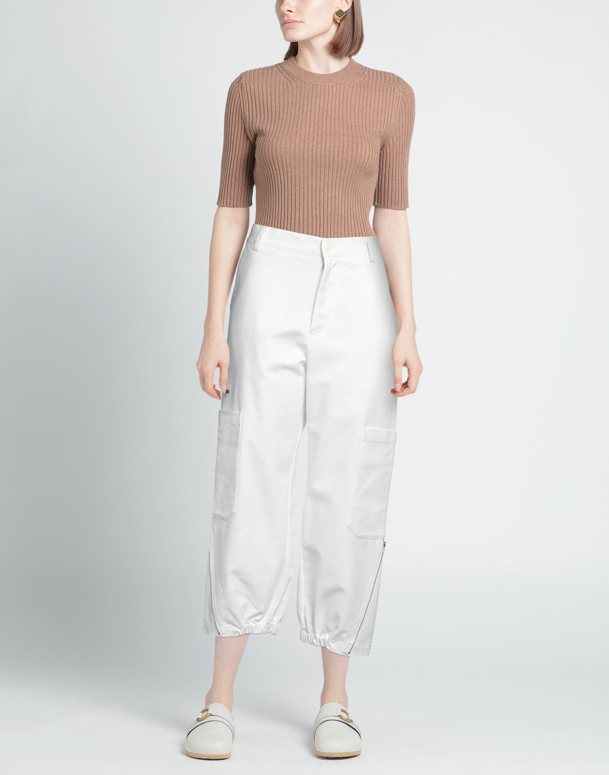 Barena Womens Pants in White