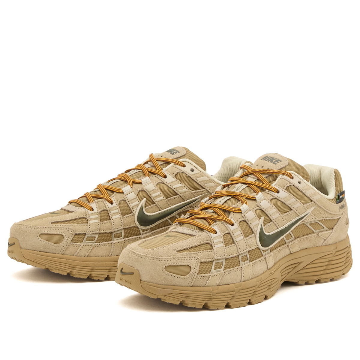 Nike Men's P-6000 Prm Cordura Sneaker in Filbert/Cargo Khaki