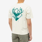 Reese Cooper Men's Deer Diamond T-Shirt in Vintage White