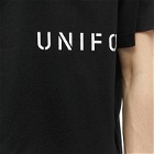 Uniform Experiment Men's Authentic Logo T-Shirt in Black