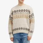 Isabel Marant Men's Dullyh Mohair Jumper in Khaki