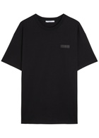 Givenchy Logo-appliquéd Cotton T-shirt Black