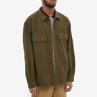Stan Ray Men's CPO Overshirt in Olive Sateen