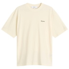 Palmes Men's Logo Stitch T-Shirt in Off-White