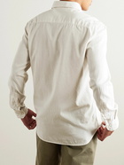 Altea - Ivy Button-Down Washed Lyocell and Cotton-Blend Twill Shirt - White