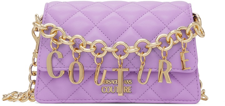 Photo: Versace Jeans Couture Purple Charms Couture Shoulder Bag