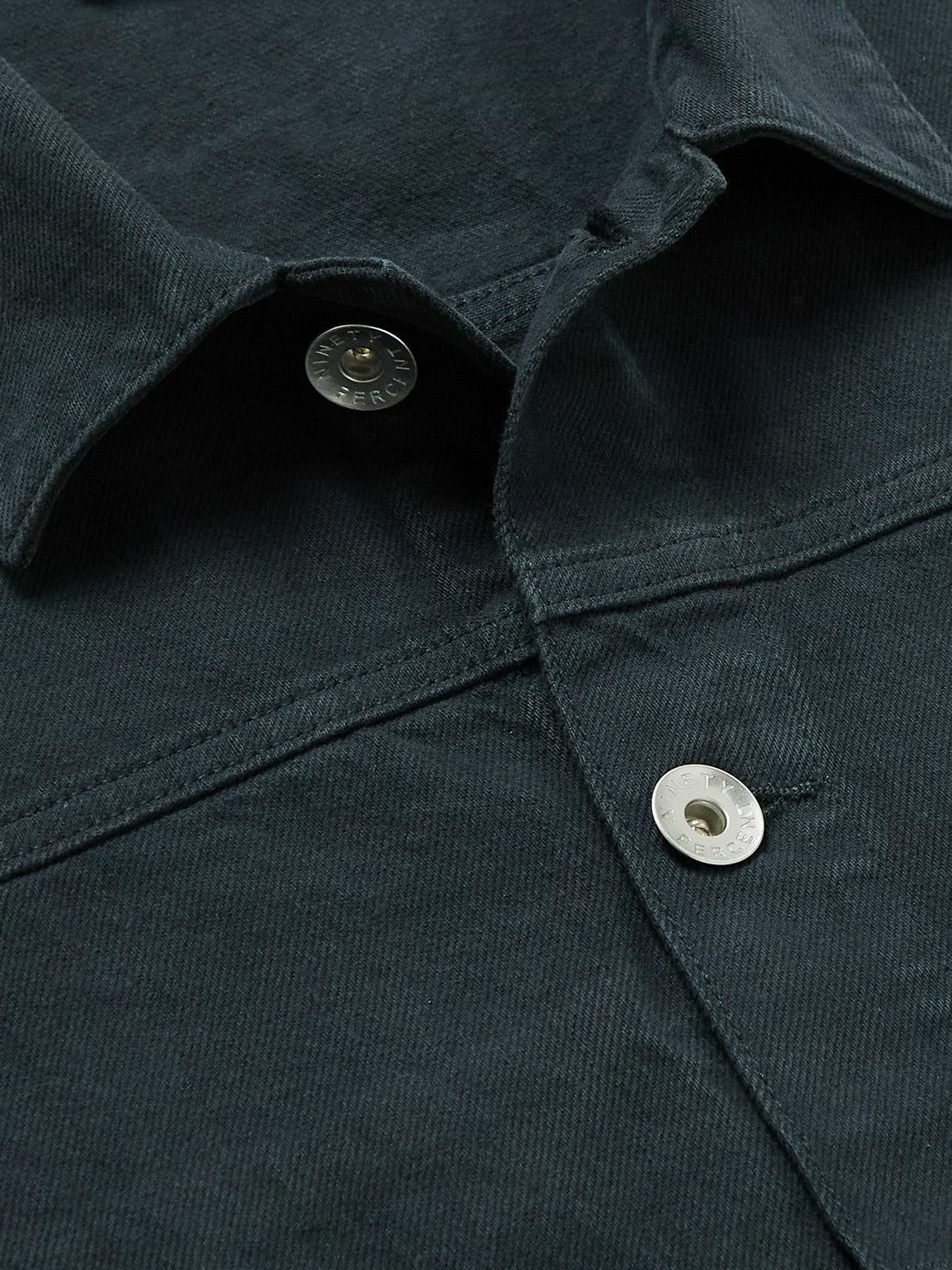 Ninety Percent - Organic Denim Trucker Jacket - Blue Ninety Percent