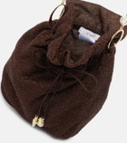 Oséree Lumière Small embellished bucket bag