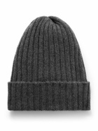 Thom Sweeney - Ribbed Cashmere Beanie