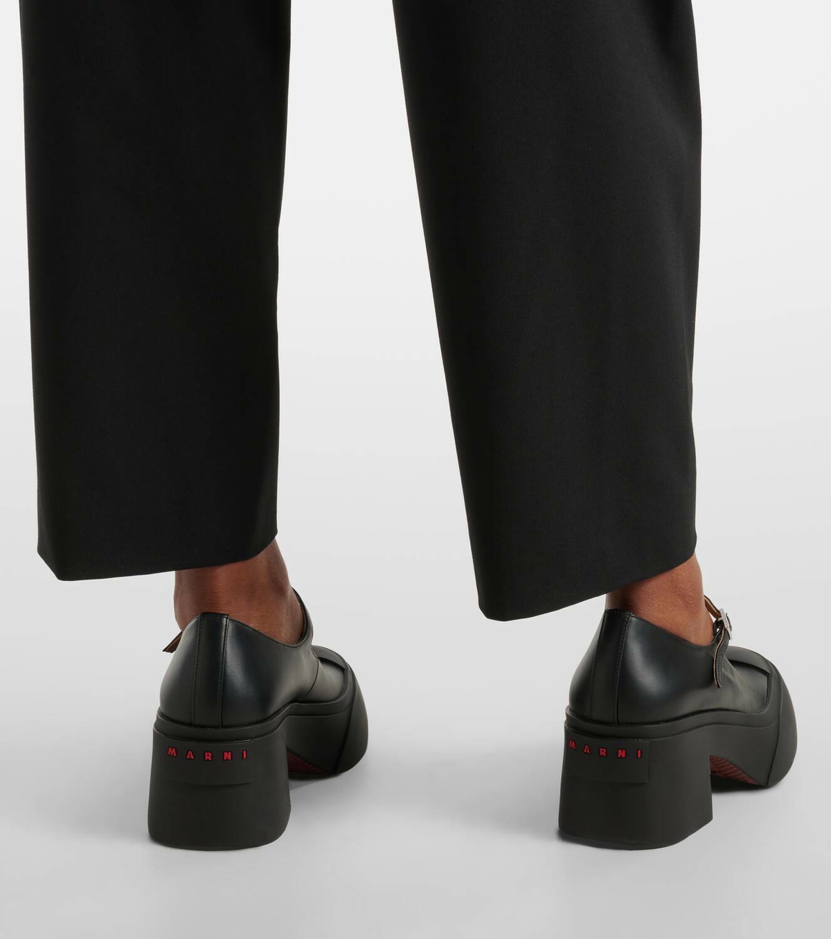 Marni☆関税込☆Pablo Mary Jane レザーシューズ Marni Pablo leather Mary Jane pumps Marni