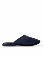 Charvet - Suede Slippers - Blue