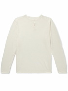 Anderson & Sheppard - Linen Henley T-Shirt - White