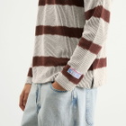 Napapijri Men's x Martine Rose Long Sleeve Polo in Stripe L64