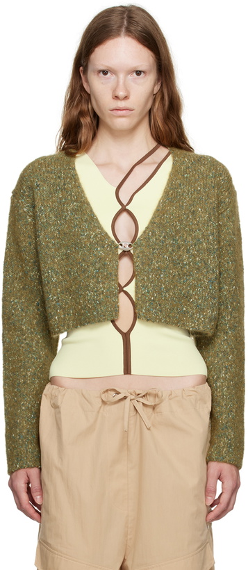 Photo: Paris Georgia Green Tana Cardigan