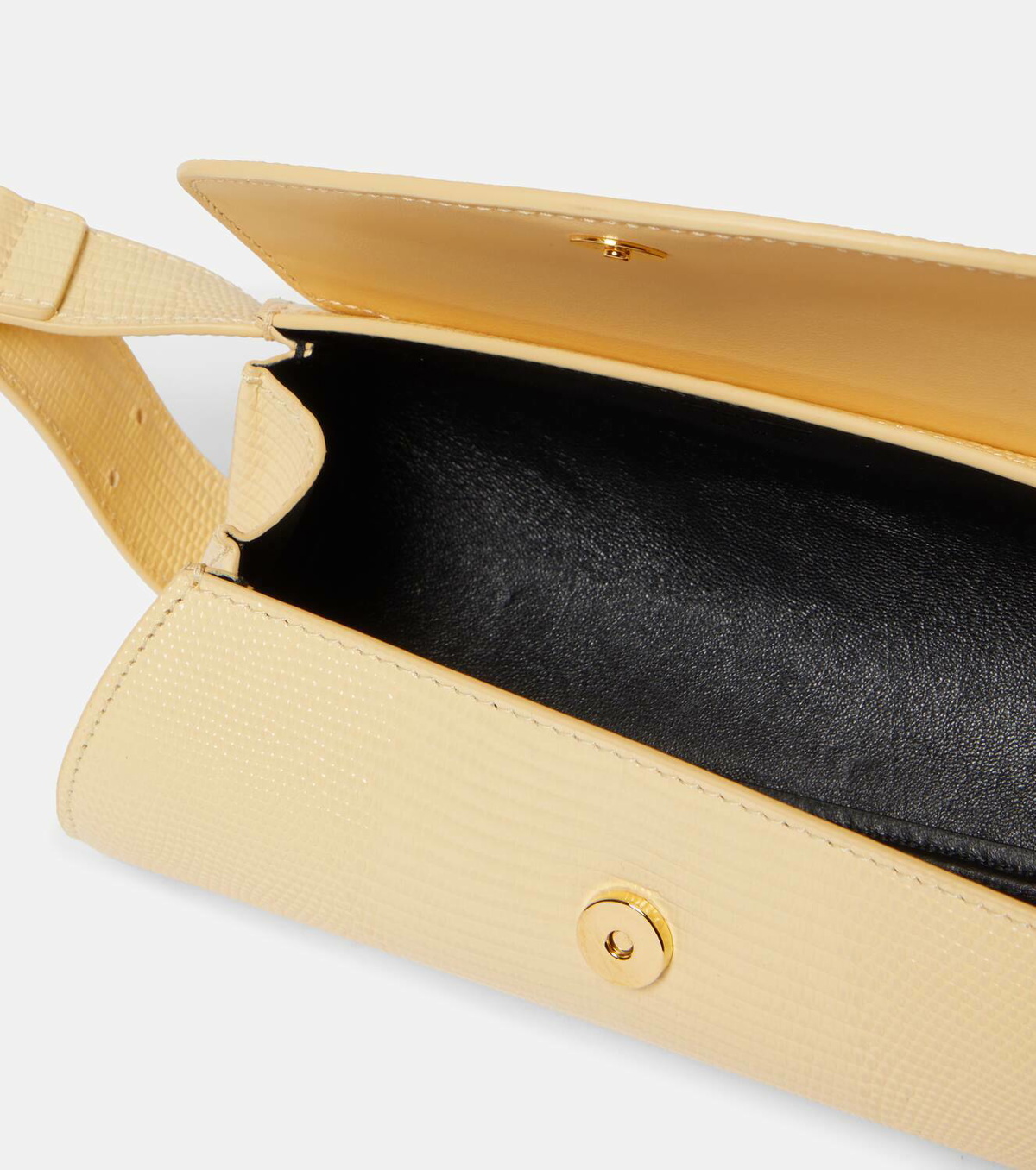 Jil Sander Cannolo Mini leather shoulder bag Jil Sander