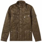 Barbour Men's International Ariel Quilt Jacket in Olive