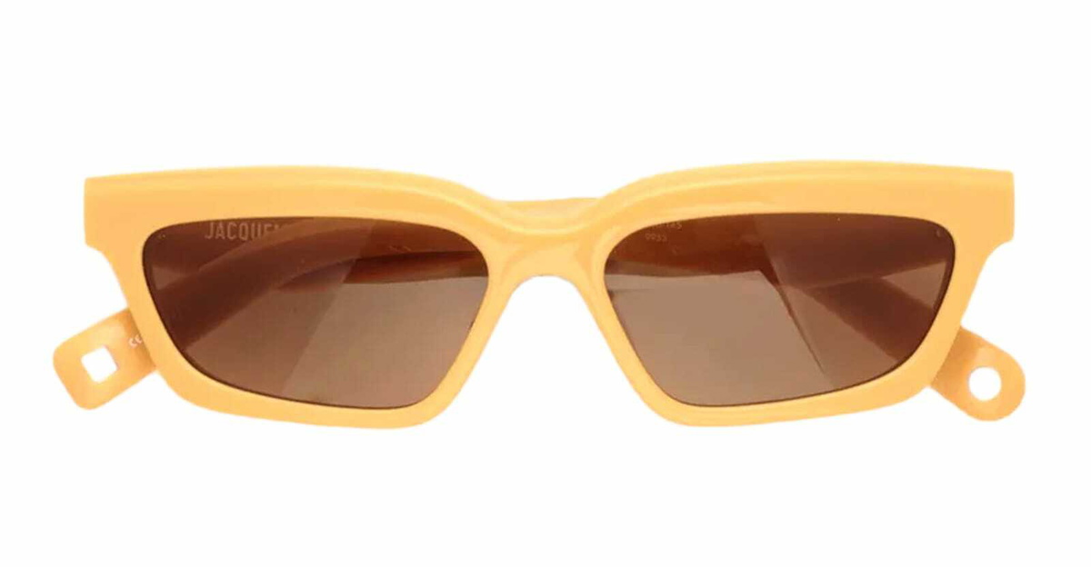 【送料&関税込】Jacquemus Sole - Matt Putty / Amber Lens Sun Jacquemus Sole - Matt Putty / Amber Lens Sunglasses Jacquemus