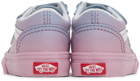 Vans Baby Purple & Pink Old Skool V Sneakers