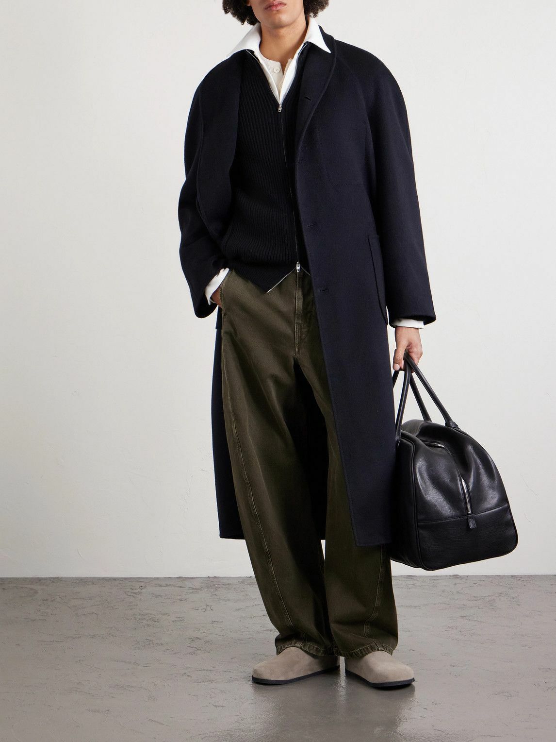 UMIT BENAN - Caan Cashmere Coat - Black