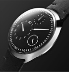 Ressence - Type 1 Slim Mechanical 42mm Titanium and Leather Watch - Black